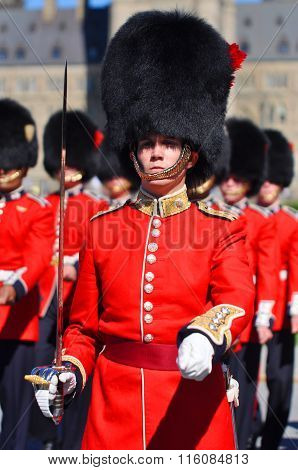 Changing Guard Ceremony at Parliament Hill, Ottawa