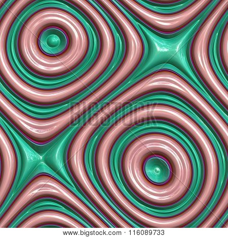 3d Seamless tileable decorative background white pattern.