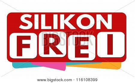 Silicone Free Banner Or Label