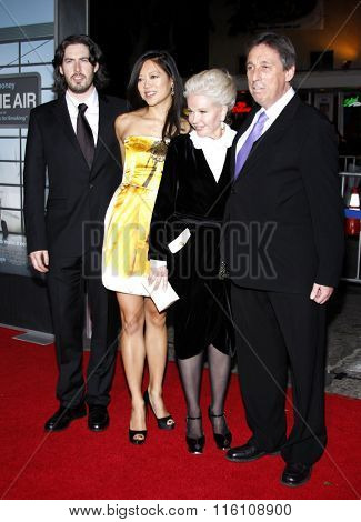 Ivan Reitman and Jason Reitman at the Los Angeles Premiere of 