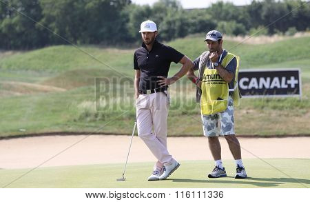 Xavier Poncelet At The Golf French Open 2015