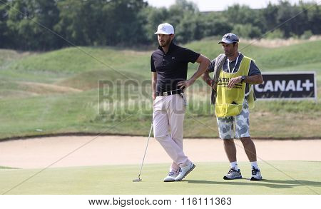 Xavier Poncelet At The Golf French Open 2015