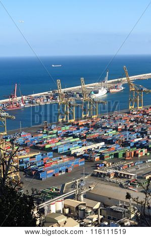 Port Of Barcelona - Logistics Area