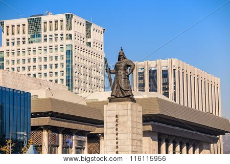 The Statue Of Yi Sun-shin