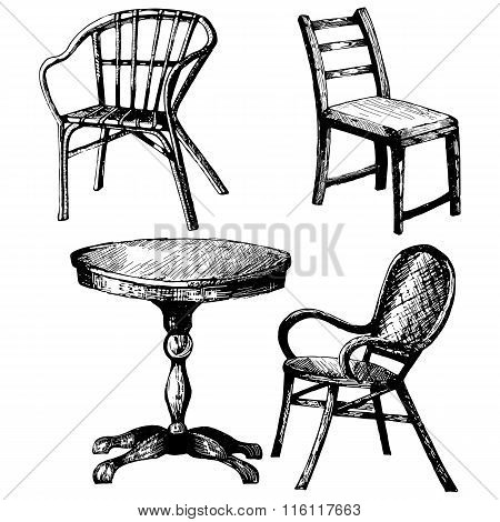 Set of furniture