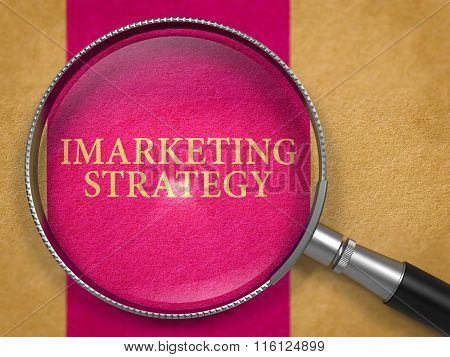 IMarketing Strategy through Lens on Old Paper.