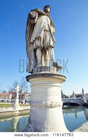 Prato Della Valle In Padua, Veneto, Italy.
