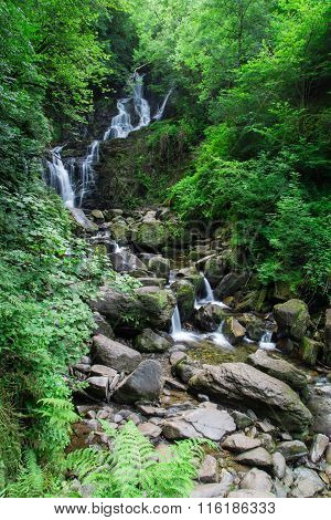 Torc Waterfall In Killarney National Park, Ireland