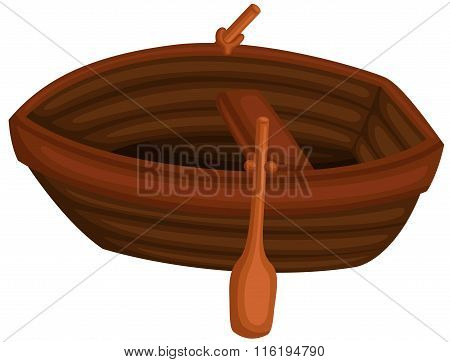 Cute Simple Rowboat
