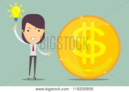 Ideas and money.