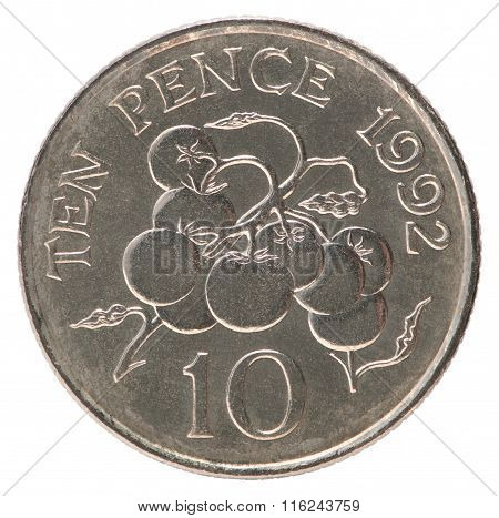 Ten Pence Coin