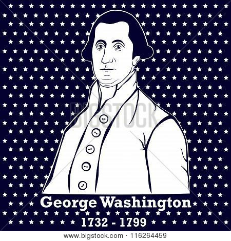 Silhouette George Washington