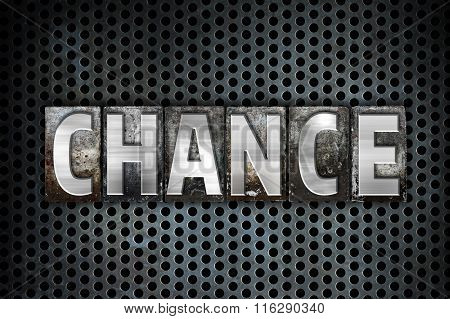 Chance Concept Metal Letterpress Type