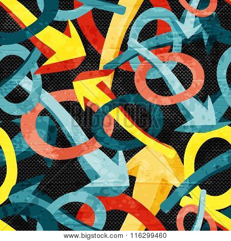 Graffiti Background Seamless Texture