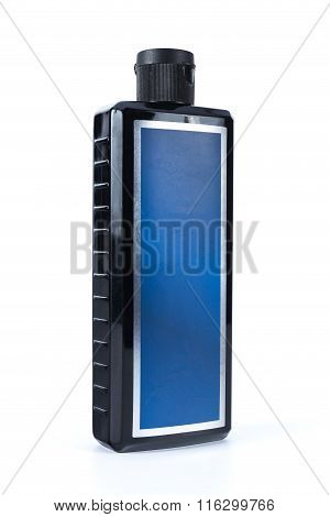 Black Shampoo Bottle