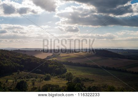 Landscape In Ukrainian Bukovina Region