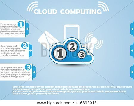 Cloud  Computing Website Blue