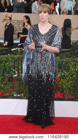 LOS ANGELES - JAN 30:  Phyllis Logan at the 22nd Screen Actors Guild Awards at the Shrine Auditorium on January 30, 2016 in Los Angeles, CA