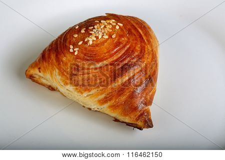 Uzbek Traditional Pastry - Samsa