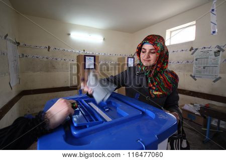 Iraq Election in Arbil