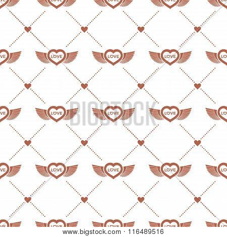 winged heart pattern