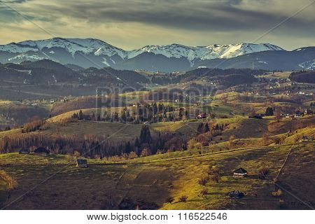 Romanian Countryside Landscape