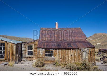 Abandoned House In Bodie, California