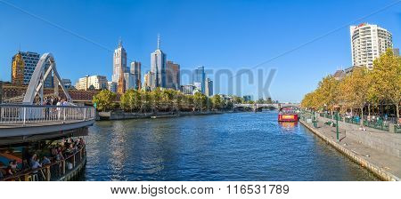 Melbourne Southbank Footbridge