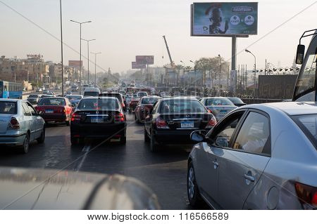 Cairo's Morning Traffic