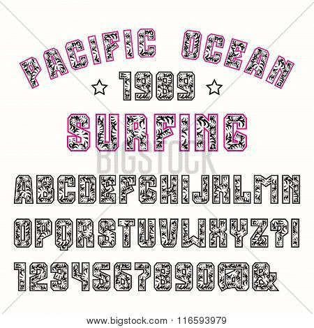 Sanserif Decorative Font