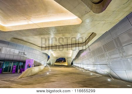 Dongdaemun Design Plaza In Seoul, South Korea