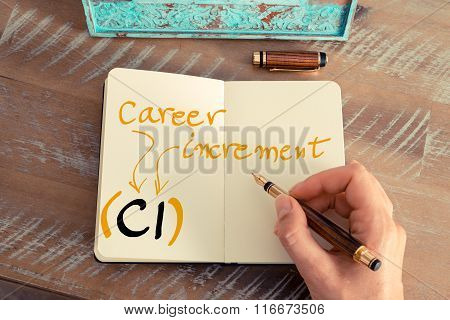 Business Acronym Ci Career Increment