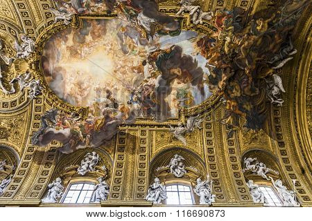Church Of The Gesu, Rome, Italy