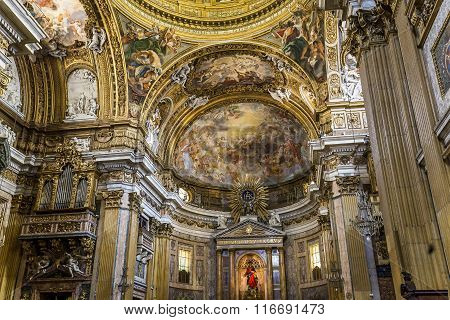 Church Of The Gesu, Rome, Italy
