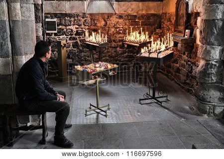 Medieval Church Interior