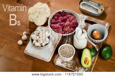 Foods Highest In Vitamin B5 (pantothenic Acid)