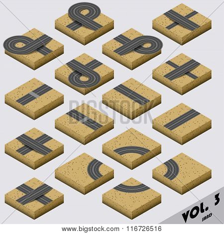 Road Map Kit  isometric