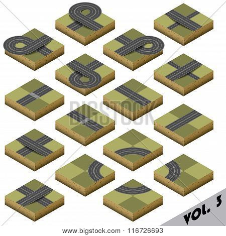 Road Map Kit  isometric