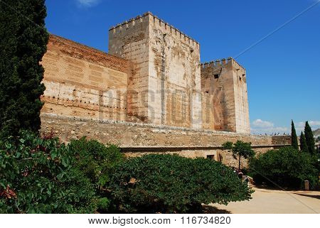 Cistern Court, Alhambra Palace, Granada.