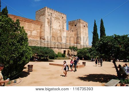 Cistern Court, Alhambra Palace, Granada.