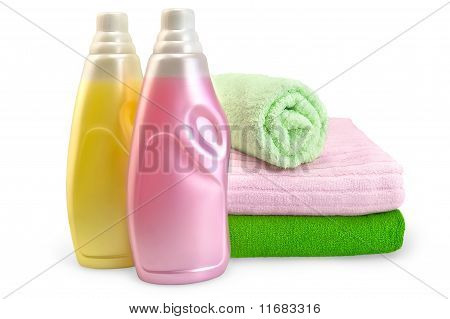 Fabric Softener With Towels