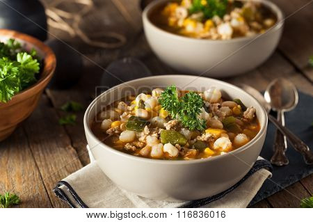 Hot Homemade White Bean Chicken Chili