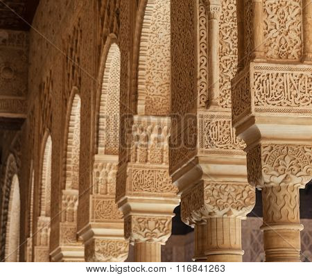 Islamic Palace Interior