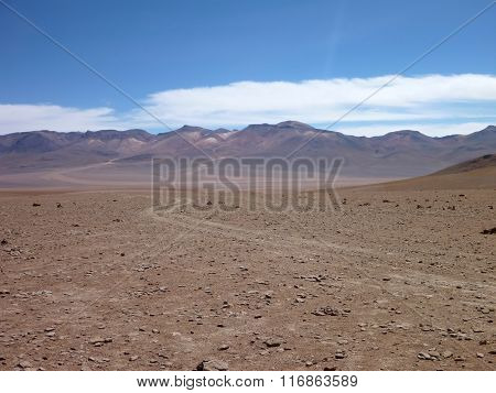 Desierto Colorado At Bolivia Altiplano Desert