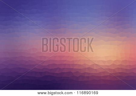 Abstract triangles pattern multicolor background
