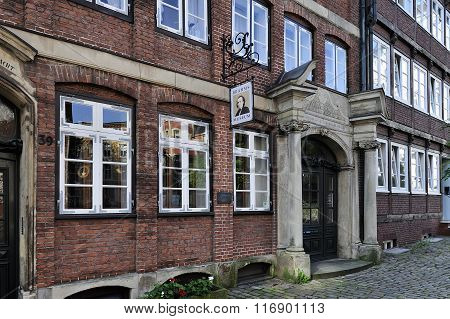 Johannes Brahms Museum, Hamburg, Germany.
