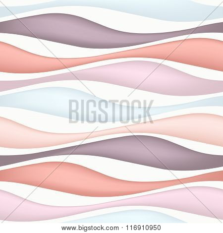 Abstract seamless waved pattern