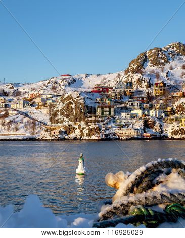 The Battery in St. John's, Canada.