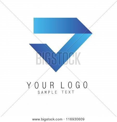 Abstract sign vector illustration