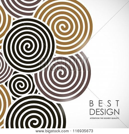 Spiral abstract background